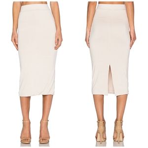 BLQ Basiq x REVOLVE Exclusive Midi Skirt in Putty